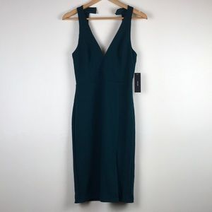 NWT Midi Lulus V-Neck Evening Gown Size Small